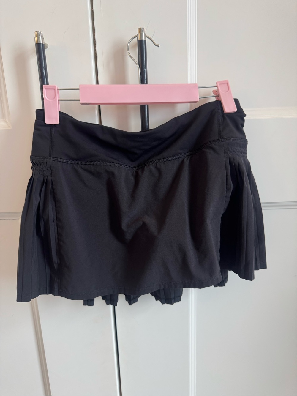 lululemon athletica Black Pleated Active Skort
